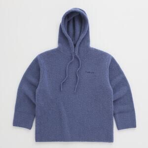 Madhappy Bouclé Hoodie Neptune Blue XL Spring 2024 NWT